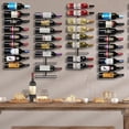 thumbnail image 2 of Sorbus Wall Mount Wine Rack - 27 Level Wine Rack Wall Mounted for Wine Bottles, 2 of 7
