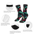 thumbnail image 3 of Honeii Fishing Lure Print Children's Colorful Socks,Unisex Kids and Toddlers' Cushioned Sock,Kids Athletic Crew Socks,for Everyday Wear and Sports, 3 of 5