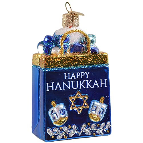 Old World Christmas Happy Hanukkah Ornament