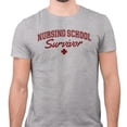 thumbnail image 2 of Nursing School Survivor Shirt Unisex X-Large Grey, 2 of 5