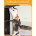 thumbnail image 5 of Cat Tree Tower Perch Bed and Washable Top for Large Adult Cats, Condo and Scratching Post for Indoor Kitten Pet, 5 of 15