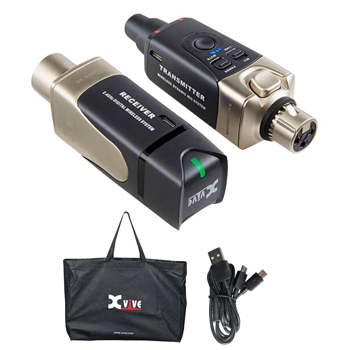 Xvive U3 Dynamic Wireless Microphone System for Speakers - Walmart.com