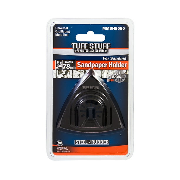 Universal Oscillating Multi Tool Sandpaper Holder Carded