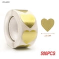 thumbnail image 2 of Pegatinas de sello de boda, regalo de álbum de recortes, decoración de paquetes, papelería, suministros de negocios pequeños en forma de corazón, 2 of 4