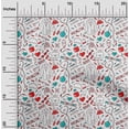thumbnail image 2 of oneOone Cotton Cambric Teal Green Fabric Tool Diy Clothing Quilting Fabric Print Fabric By Yard 56 Inch Wide, 2 of 6