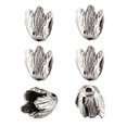 thumbnail image 7 of U8MO 5xTibetan Silver Flower Bead Caps Nickel Free Spacer Beads Cone End Caps 16x18mm, 7 of 7