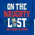 thumbnail image 3 of SpongeBob SquarePants - Plankton Naughty List Christmas - Men's Short Sleeve Graphic T-Shirt, 3 of 6