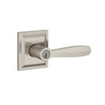 thumbnail image 1 of Baldwin Poignée de Porte de Garage Ou de Bureau en Nickel Satiné avec Sécurité SmartKey avec un Mode, 1 of 1
