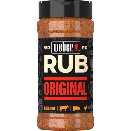 Weber Dry Smoking Rub Seasoning, 15.25 oz