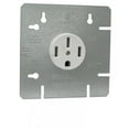 thumbnail image 1 of American Imaginations AI-35020 Réceptacle d'Autonomie Électrique 5,5 x 5,5 Po&44; Blanc, 1 of 1