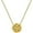 Gold, variant on Stainless Steel Rose Flower Style Charm Pendant Wedding Party Collar Necklace