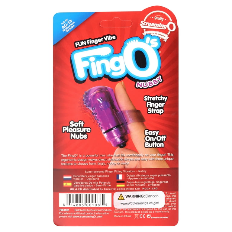 FingO's Finger-Fitting Vibrating Mini Massager by Screaming O