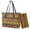 African Pattern, variant on ZUXONGSY Shark Print Purse and Wallet Sets Womens Handbag and Purse Set Lightweight Top Handle Tote Bag for Women Waterproof Shoulder Handbag with Wallet