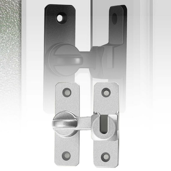 Heavy Duty 180 Adjustable Door Lock – Sliding Door Lock With Reinforced Alloy For Adjustable Door Stop Carpet Shim Heavy Duty Door Stopper Wedge Mobile Home Doors Exterior Out Swing Swinging Sticks