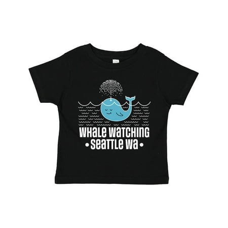 

Inktastic Seattle Washington Whale Watching Gift Toddler Boy or Toddler Girl T-Shirt