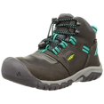 thumbnail image 2 of KEEN Ridge Flex Mid Height Waterproof Leather Hiking Boot, Magnet/Greenlake, 4 US Unisex Big Kid, 2 of 2