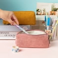 thumbnail image 6 of Under $1 Pencil Case, Corduroy Solid Color Vintage Pen Pouch, Large Capacity Zippered Stationery Organizer for College Office by PALIFEUR, 6 of 6