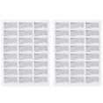 thumbnail image 1 of 1000pcs Waterproof Suffocation Warning Label Stickers for FBA Plastic Bags, 1 of 7