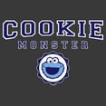 thumbnail image 2 of Boy's Sesame Street Cookie Monster Collegiate  Graphic T-Shirt, 2 of 5