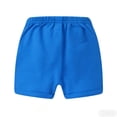 thumbnail image 6 of NAISIBABY Kids Boys Shorts, Elastic Waist Loose Rolled Leg Summer Casual Sports Shorts Blue 5T, 6 of 6