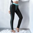 thumbnail image 2 of FRSASU Women's Joggers Elastic High Waist Yoga Sweatpants Drawstring Slim Fit Casual Workout Pants Green, 2 of 7