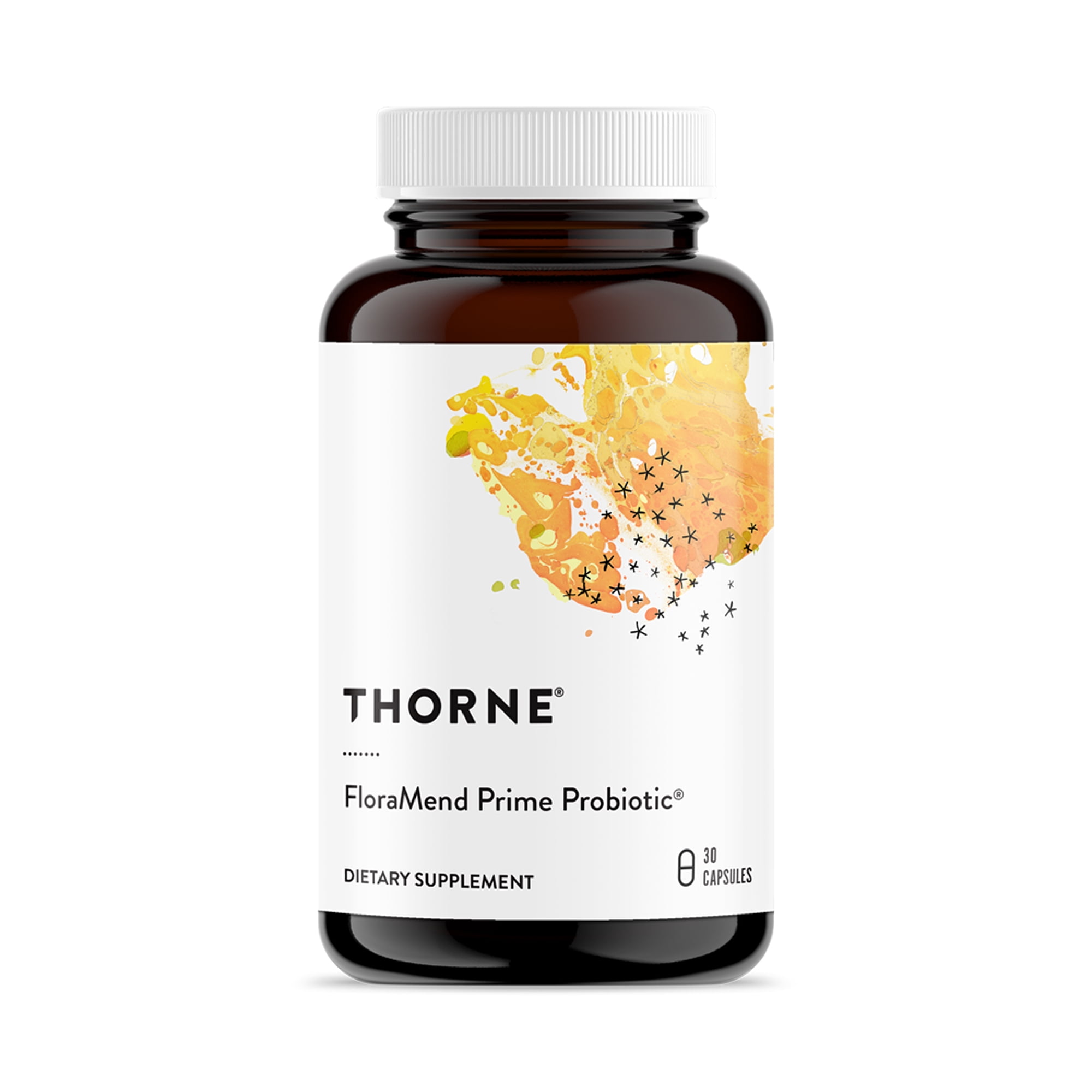 THORNE - FloraMend Prime Probiotic - Shelf Stable and Stomach Acid-Resistant* Probiotic Blend - 30 Capsules