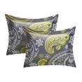 thumbnail image 5 of Chic Home Olivia Ensemble de Literie 20 Pcs, Grand, Gris, 5 of 5