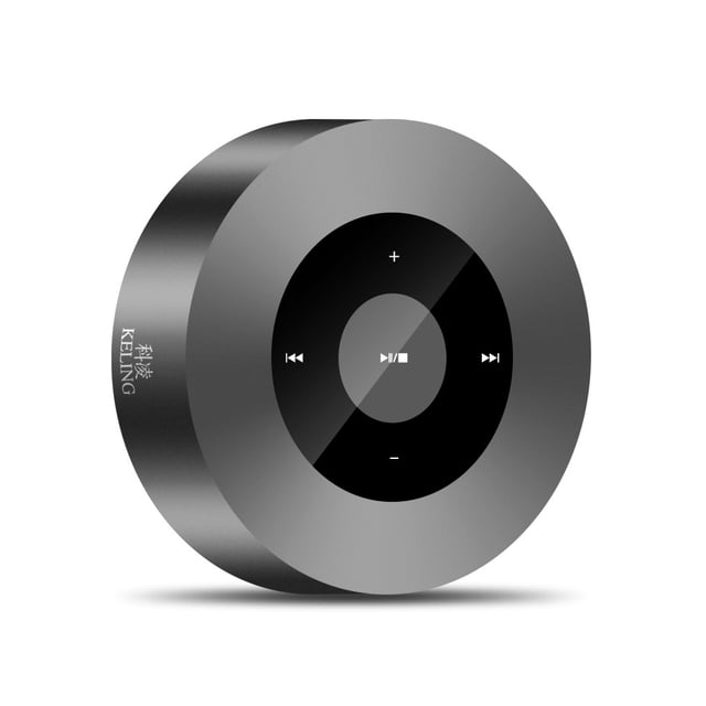 Moyic Altavoz inalámbrico para exteriores, tocadiscos Universal, reproductor de Audio de tono, caja de sonido de amplio, tienda de Cables de audio/vídeo Negro