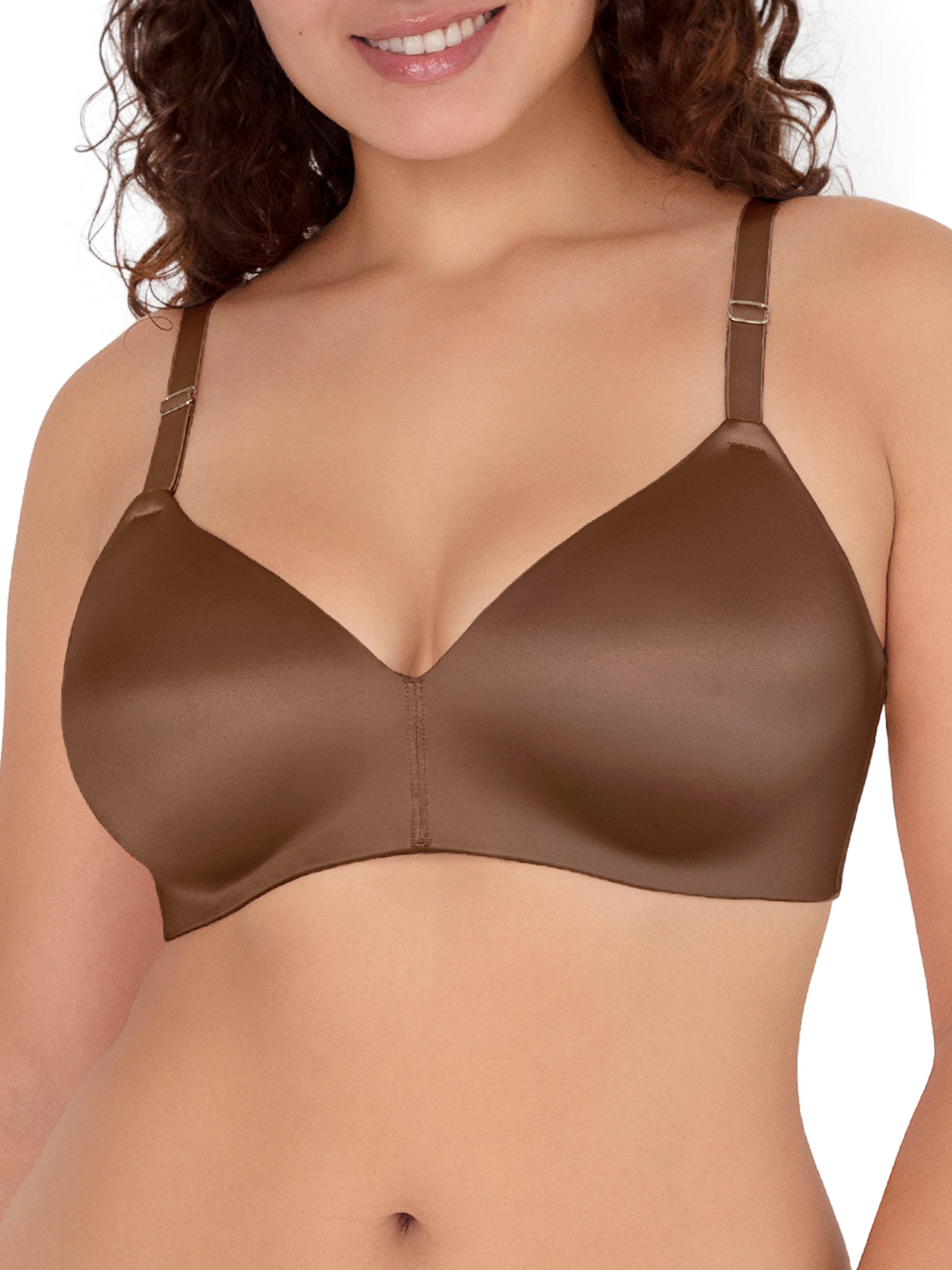 Secret Treasure Women's Wireless Bra With Back and Side Smoothing