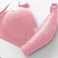 thumbnail image 5 of Tbopshirt Wireless Bras for Women Plus Size Clearance,Stretch Push-Up Womens Bras Lace No Wire,Woman's Color Comfortable Hollow Out Perspective Bra Underwear No Rims,Up to 50% Off Fashion, 5 of 5