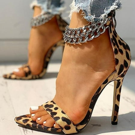 

Homedles Sandals Women- Heeled Sexy Summer Comfortable Open toe Gift for Women Women Sandals Brown 40