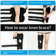 thumbnail image 6 of Tairibousy Adjustable Knee Brace Hinged ROM Knee Braces Immobilizer, 6 of 8