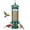 Green, variant on Kingsyard Squirrel Resistant Tube Bird Feeder, Green Metal Caged Wild Bird Seed Dispenser for Outdoors
