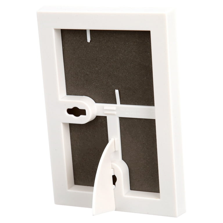 Mainstays 4x6 Front Loading Picture Frame, White, Set of 12 