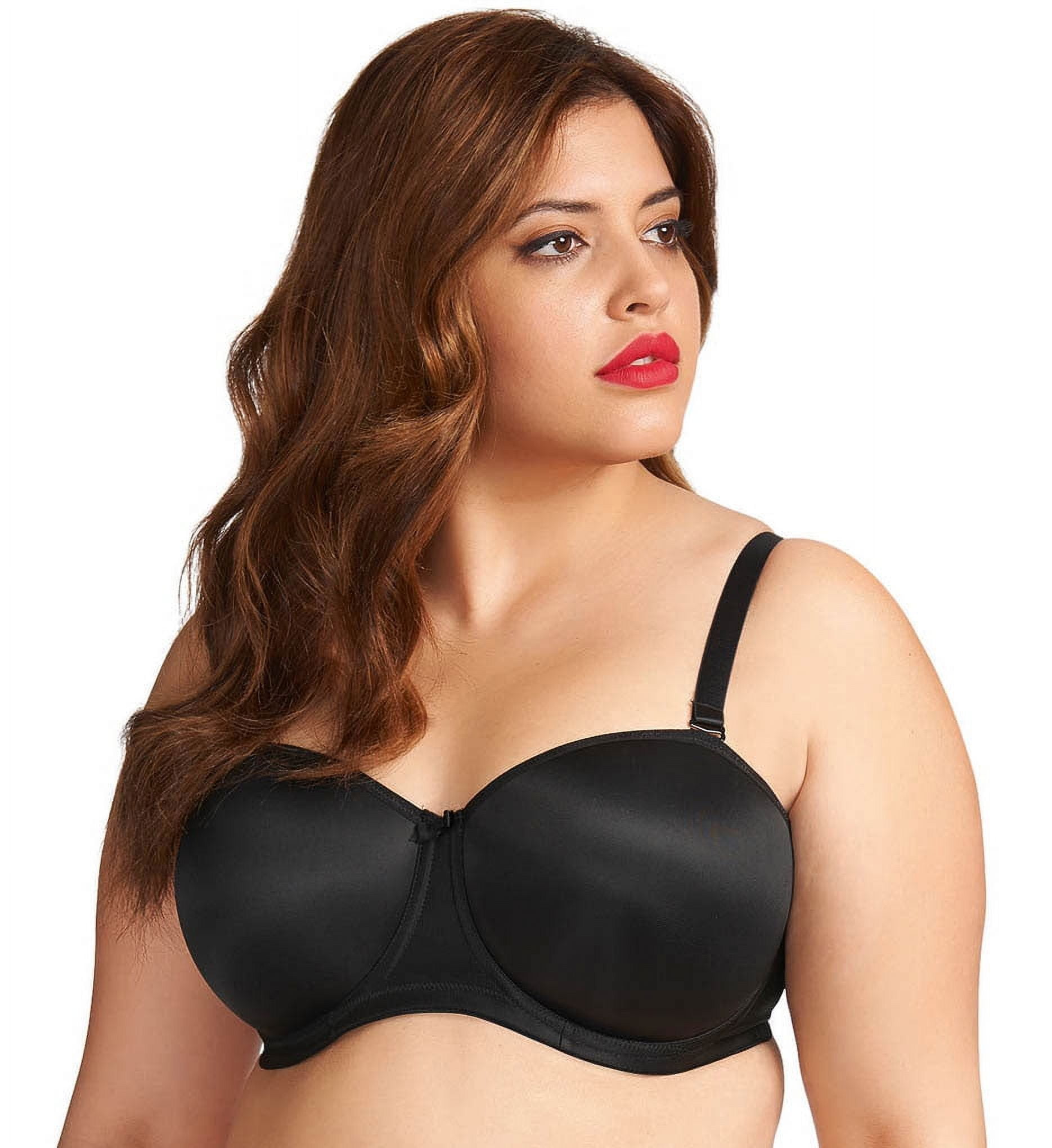 New Elomi Lingerie Smoothing UW Moulded Strapless Bra 1230 Black Various  Sizes
