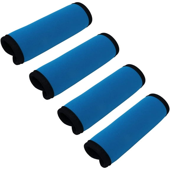 4 pcs Neoprene Handle Wraps Grip Cover Identifiers for Travel Bag Luggage Suitcase