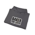thumbnail image 3 of Baker For Life Skateboard Skate 2000s Vintage Classic Hoodie Print - Charcoal / M, 3 of 5