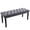 Dark Gray, variant on Button-Tufted Ottoman Bench, Upholstered Bedroom Benches Velvet Footrest Stool Accent Bench for Entryway Dining Room Living Room Bedroom End of Bed, Beige