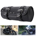 thumbnail image 4 of Motorcycle Tool Bag, PU Leather Wear-resistant Motorcycle Handlebar Bag Durable  For Storage Tool Brown,Black, 4 of 8