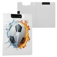 thumbnail image 6 of ALAZA Soccer with Fire A4 Foldable Clipboard 360 Degree Folder Binder, 6 of 9