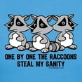 thumbnail image 3 of CafePress - One By One The Raccoons Women's Dark T Shirt - Women's Traditional Fit Dark T-Shirt, 3 of 4