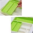thumbnail image 6 of Separate Tableware Sorting Box Drawer Organizer Storage Box Knife and Fork Chopsticks Spoon Kitchen Shelf-A, 6 of 6