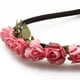 thumbnail image 3 of Corona floral con rosas para el cabello, 3 of 5