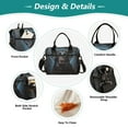 thumbnail image 3 of Dog Black Cooler Bag Lunch Bag Soft Cooler Cooling Tote Insulated Lunch Box for Adult Men Women, 3 of 6