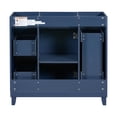 thumbnail image 4 of Juiluna 36'' Bathroom Vanity Cabinet With Soft Closing Door Enough Storage Drawers Solid Wood Frame MDF Board Bathroom Vanities For Bathroom Garage Garden (Cabinet Only)(Sink not included), 4 of 9
