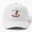 White, variant on Boston Tea Party Monkey Baseball Cap, Historic Animal Character Graphic Design, Classic Hat