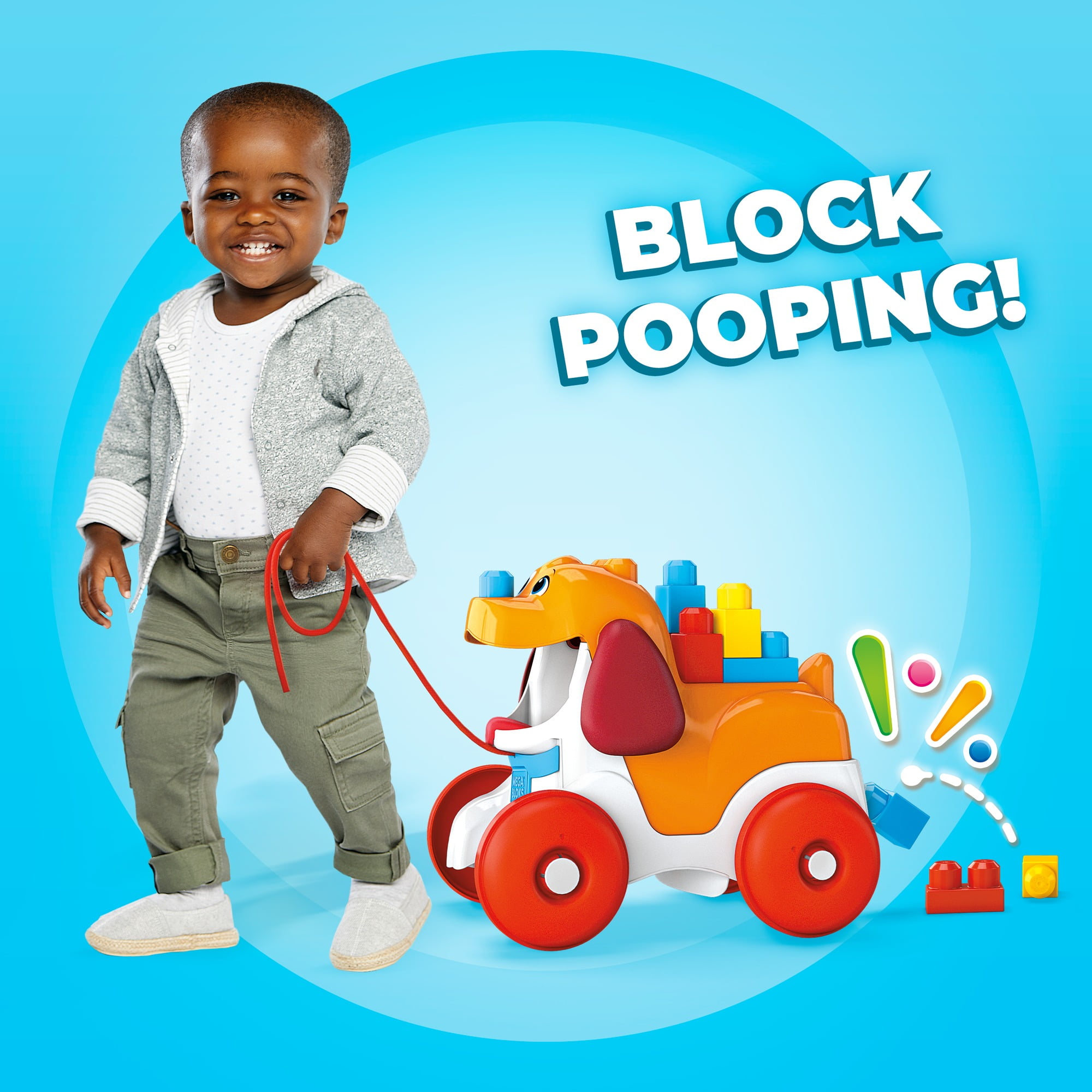 mega bloks pull along