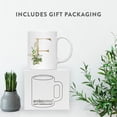 thumbnail image 4 of Koyal Wholesale Ceramic Coffee Mug, Exotic Tropical Monogram, Letter F, 4 of 5