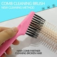 thumbnail image 6 of TOPRenddon Double Sided Hair Brush Cleaner Tool 2-in-1 Comb Cleaner | Eco-Friendly Hair Brush Rake | Double Edge Hair Remover Brush & Hairbrush Cleaner Solution for Hair Brush Maintenance, 6 of 8