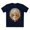 Navy, variant on Carnival Mask Graphic T-Shirt Unisex 100 Cotton With Antique Gold Art Design Tee 5